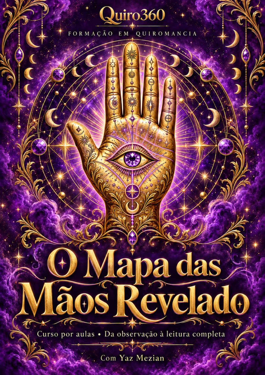 Capa de O Mapa das Mãos Revelado, curso por aulas, edição 6.